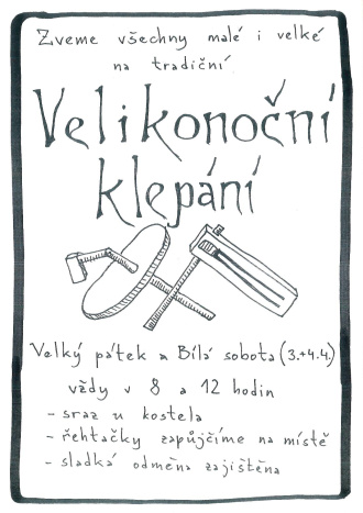 velikonoční klepání